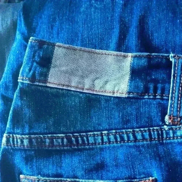 Cotton On Sporty women's distressed dark wash denim jogger jeans | size 6 - Picture 7 of 7